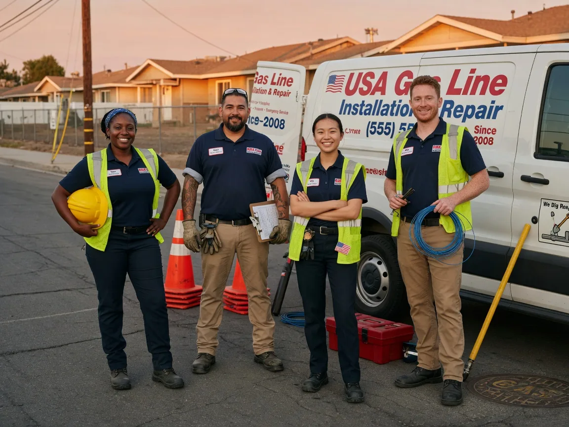 Gas Line Installation company in Randolph, MS